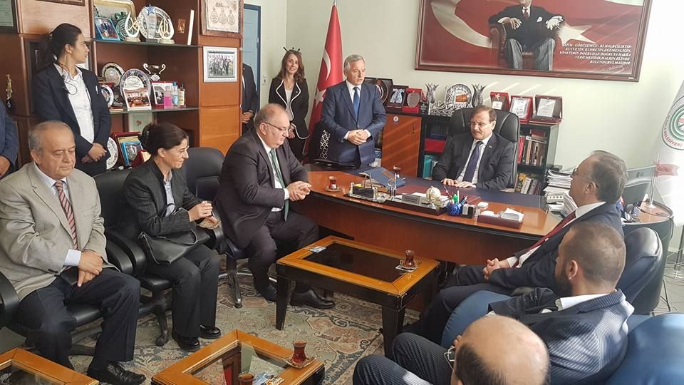 Çavuşoğlu, Kerman’dan Çalışmalar Hakkında Bilgi Aldı.